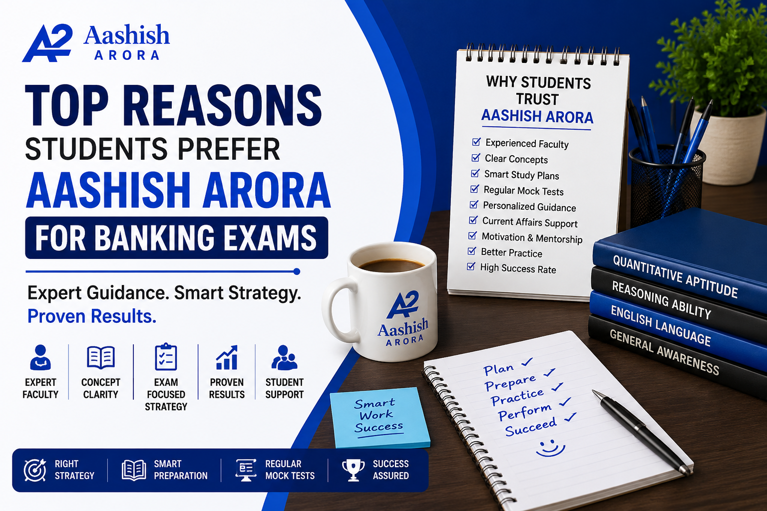 Top Reasons Students Prefer Aashish Arora for Banking Exams
