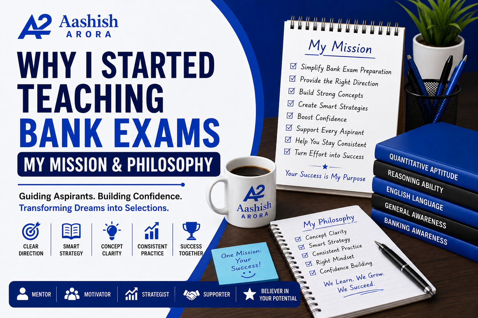 Why I Started Teaching Bank Exams: My Mission and Philosophy